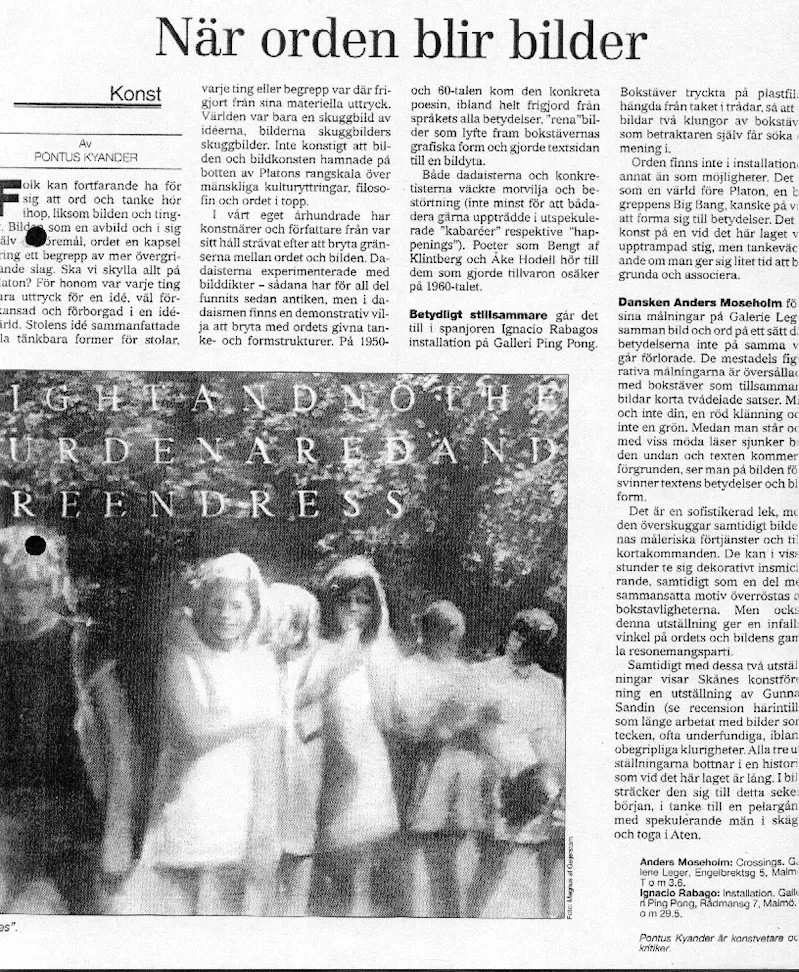 Malmö News, 2001
