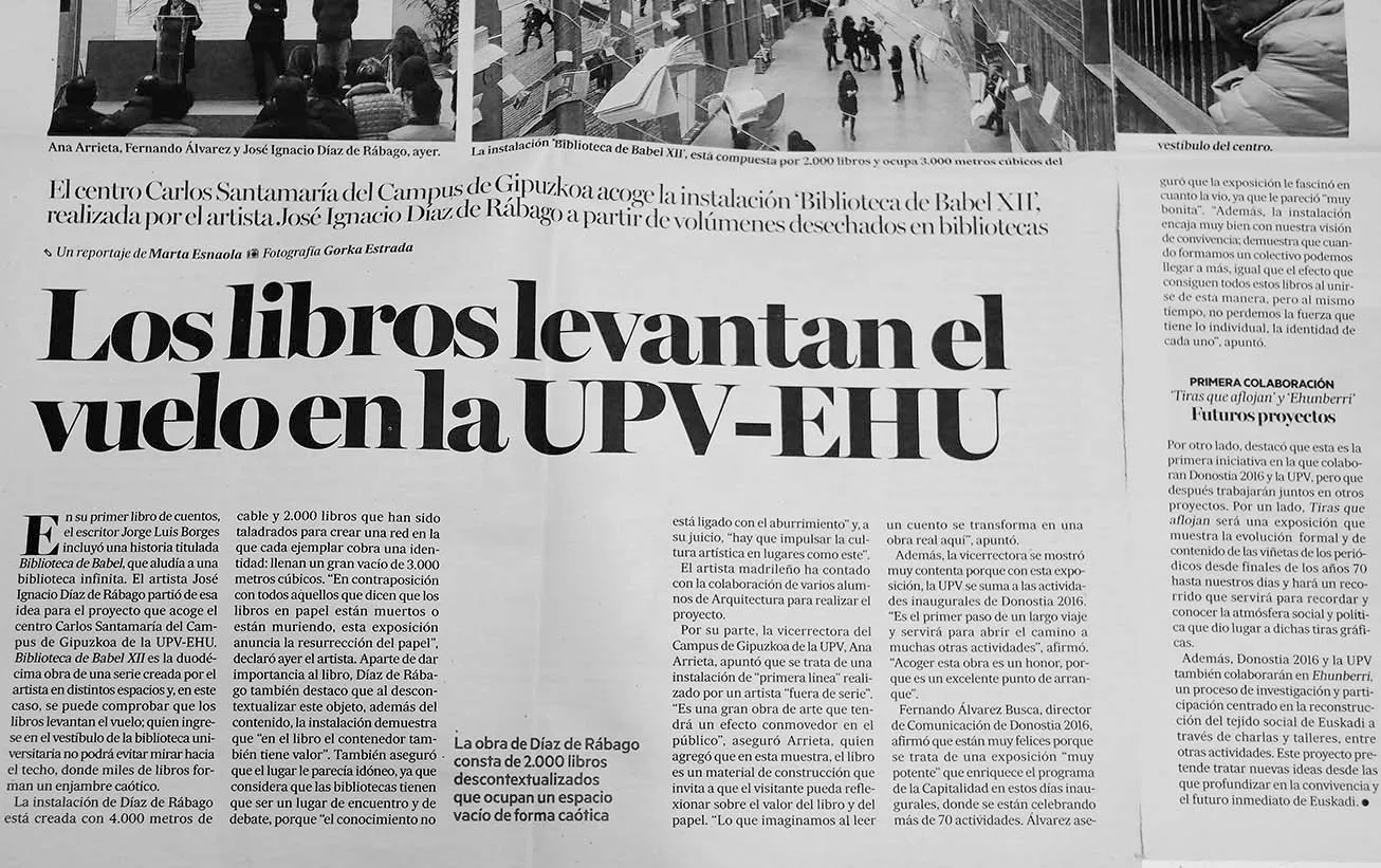 Noticias de Gipuzkoa, 2016